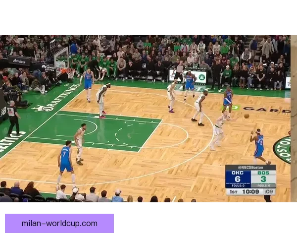 凯尔特人击败雷霆终结12连胜 布朗砍31分8篮板 亚历山大空砍33分